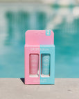 Dupes & Co Candy Dream and Bubblegum Bliss Lip Balm 2-pack front view