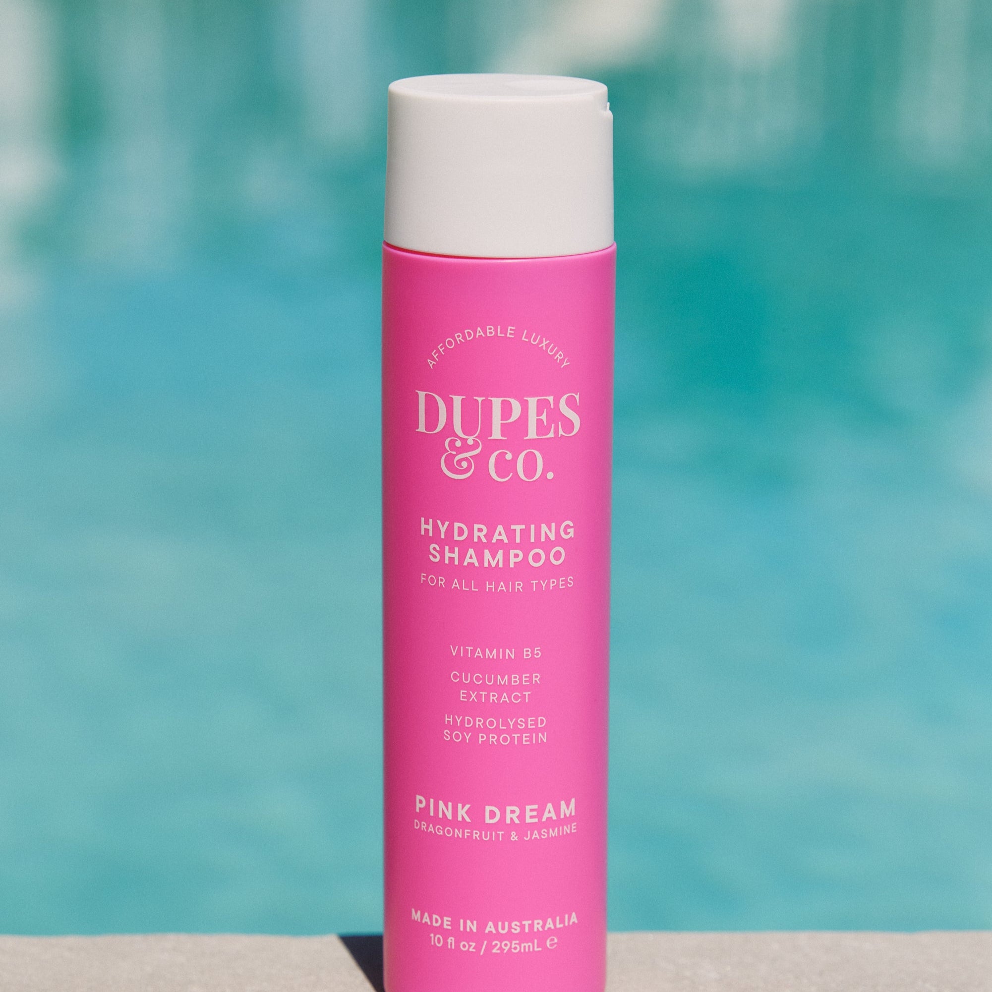 Dupes & Co Pink Dream 10 fl oz Shampoo bottle front view